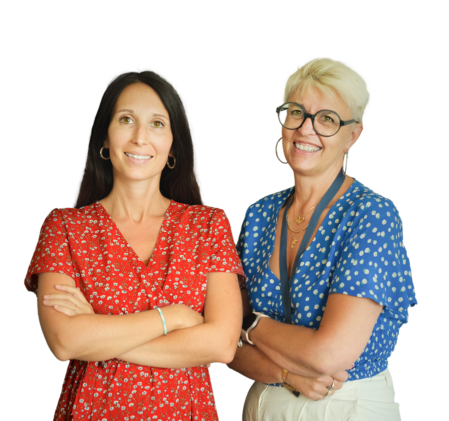 Service-client Chloé et Valérie, en charge du service client
