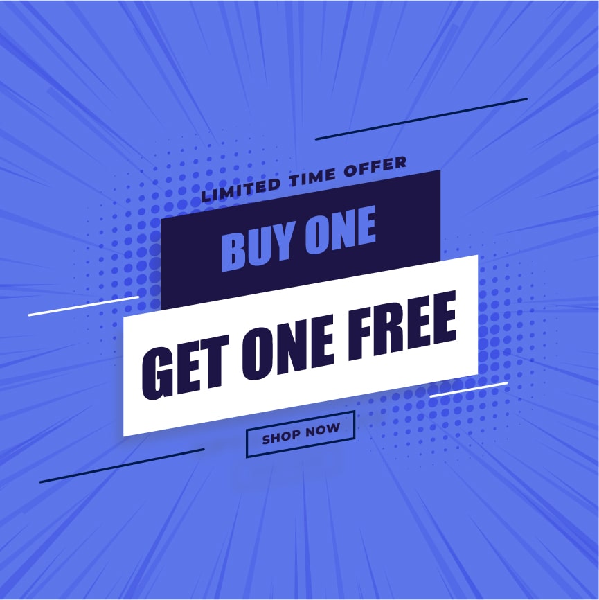 Buy One- Get One Free