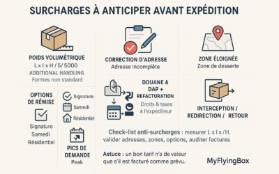 Comprendre la logique des surcharges des transporteurs